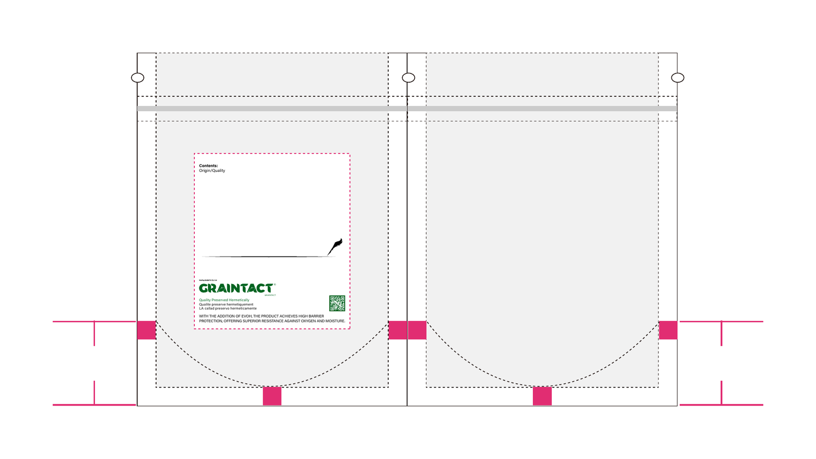 Graintact 0.2 sample bag artwork reference